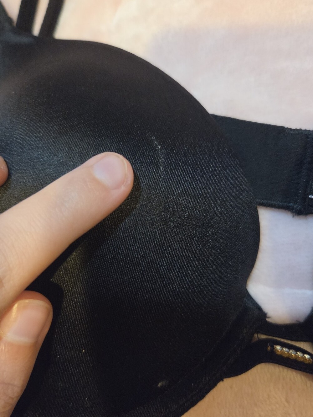 Victoria's Secret Very Sexy Push Up Bra Black With Bling | 34B - Picture 3 of 6